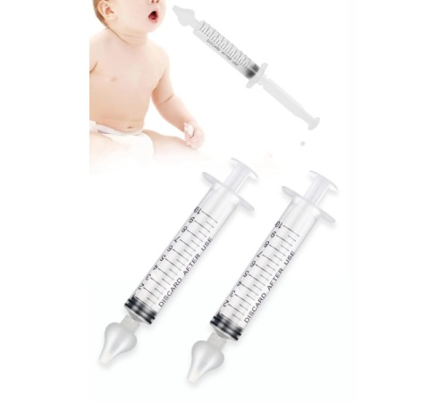 2'li Bebek Burun Temizleme Şırıngası 2'li Bebek Burun Temizleme Şırıngası