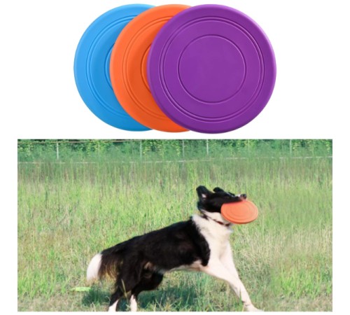 Silikon Frizbi Köpek Oyuncağı Silikon Frizbi Köpek Oyuncağı