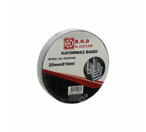 Kaydırmaz Siyah Bant 25 mm X 10 mt Kaydırmaz Siyah Bant 25 mm X 10 mt