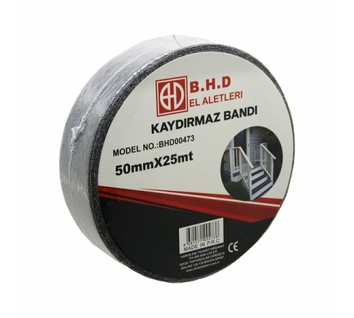 Kaydırmaz Siyah Bant 50 mm X 25 mt Kaydırmaz Siyah Bant 50 mm X 25 mt