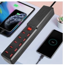 10 Portlu USB Şarj Adaptörü