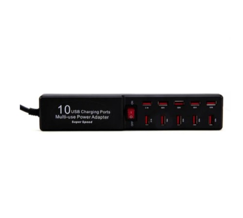10 Portlu USB Şarj Adaptörü 10 Portlu USB Şarj Adaptörü
