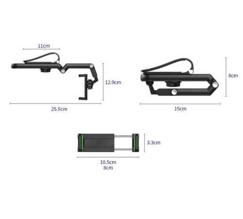 1080° Dönebilen Çok Fonksiyonlu Telefon Tutucu 1080° Dönebilen Çok Fonksiyonlu Telefon Tutucu