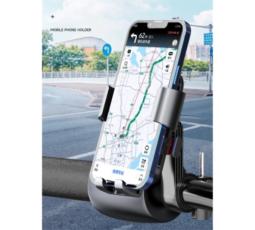 360° Gidon Bisiklet Motosiklet Telefon Tutucu