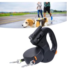 Çok Fonksiyonlu Çift Köpek Gezdirme Tasması