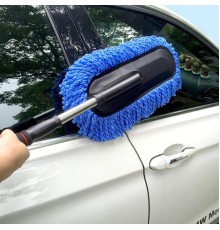 Teleskopik Mikrofiber Araç Yıkama Fırçası