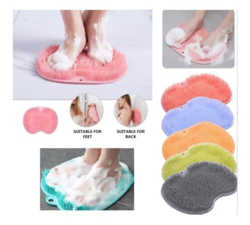 Vantuzlu Banyo Sırt Fırçası ve Masaj Matı Vantuzlu Banyo Sırt Fırçası ve Masaj Matı