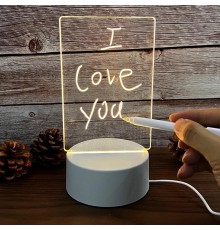 Led Çizim Tableti Gece Lambası