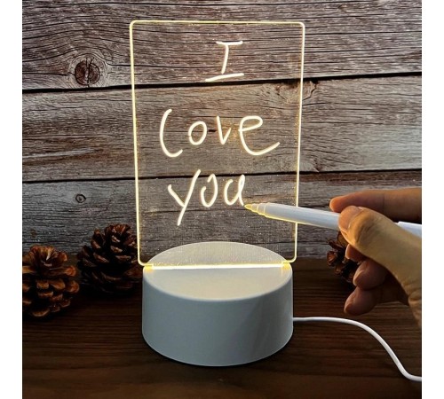 Led Çizim Tableti Gece Lambası Led Çizim Tableti Gece Lambası