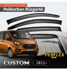 Ford Custom 2012+ Cam Rüzgarlığı V2 Düz
