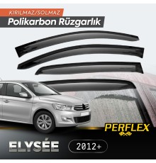 Perflex Polikarbon Kırılmaz Rüzgarlık V2 Mugen Fiat Fiorino 2007+