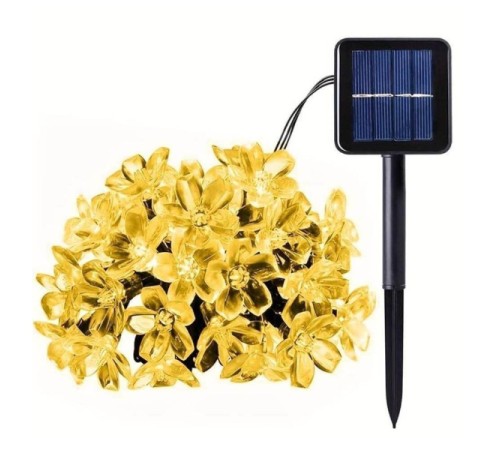 Solar 5m 50 Led Papatya Gün Işığı 8 Fonksiyonlu Solar 5m 50 Led Papatya Gün Işığı 8 Fonksiyonlu