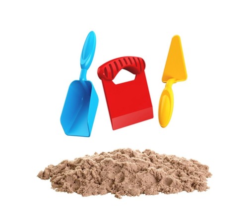 03690  Aksesuarlı Naturel Kinetik Oyun Kumu 1000 gr