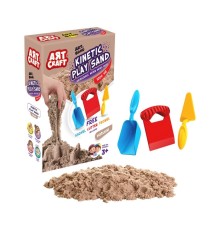 03690  Aksesuarlı Naturel Kinetik Oyun Kumu 1000 gr