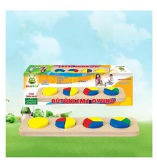 007KR WOODOY BEŞLİ GEOMETRİK ŞEKİLLER