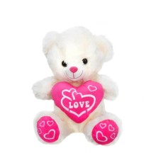 01000  Kalpli Peluş Ayı 30 cm