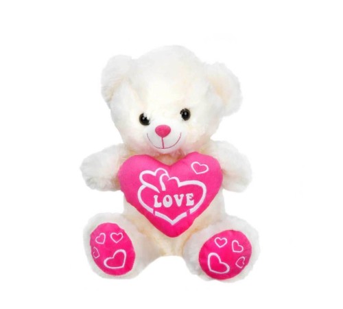 01000 Kalpli Peluş Ayı 30 cm 01000 Kalpli Peluş Ayı 30 cm