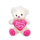01000 Kalpli Peluş Ayı 30 cm