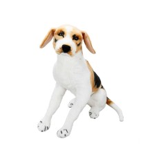 01409 Oturan Beagle Köpek Peluş 68 cm