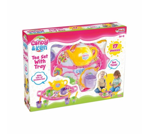 01593 CANDY TEPSİLİ ÇAY SET 01593 CANDY TEPSİLİ ÇAY SET