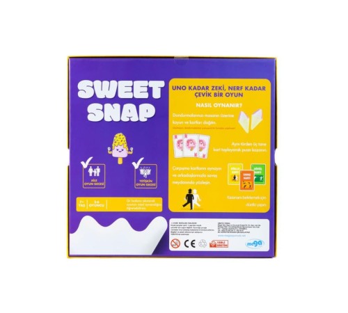 01762 Mega, Sweet Snap Kutu Oyunu 01762 Mega, Sweet Snap Kutu Oyunu