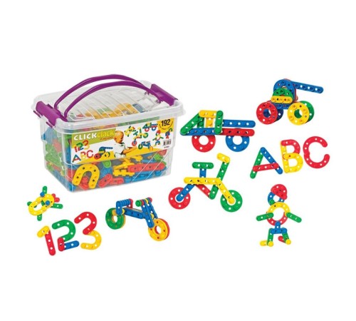 01903 Click Clack 192 Parça -Dede