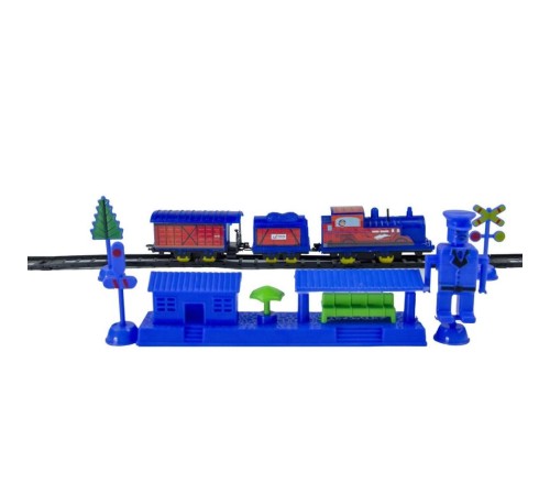 020002 İstasyonlu Tren Kırmızı -UJtoys 020002 İstasyonlu Tren Kırmızı -UJtoys