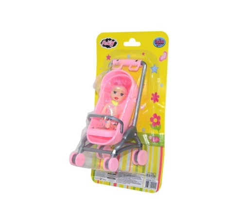 02424 Oydaş, Anlily Pusetli Bebek / Kartela / +3 yaş 02424 Oydaş, Anlily Pusetli Bebek / Kartela / +3 yaş