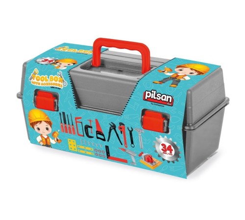 03 248 Pilsan Aksesuarlı Alet Çantası 34 Parça 03 248 Pilsan Aksesuarlı Alet Çantası 34 Parça