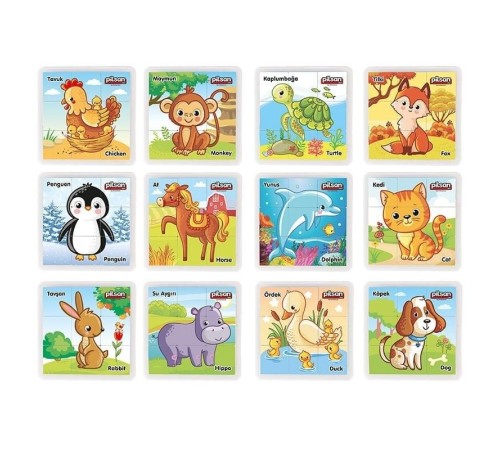 03 355 ANIMAL SERIES PUZZLE SET