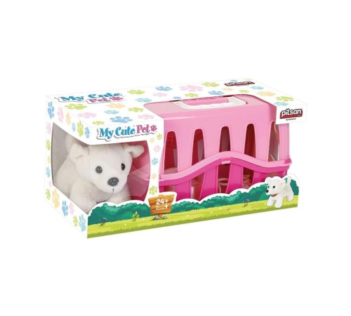03 358 Sevimli Köpeğim Pembe -Pilsan Oyuncak 03 358 Sevimli Köpeğim Pembe -Pilsan Oyuncak