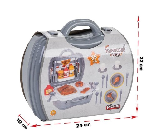03 368 Pilsan Çantalı Barbekü Seti 03 368 Pilsan Çantalı Barbekü Seti