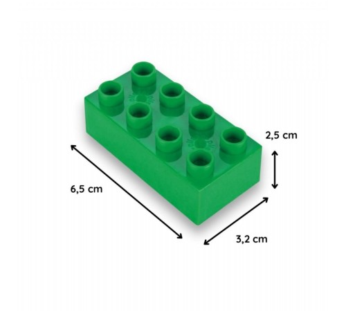 03 555 MAKRO 6 RENKLİ TUĞLA BLOKLAR