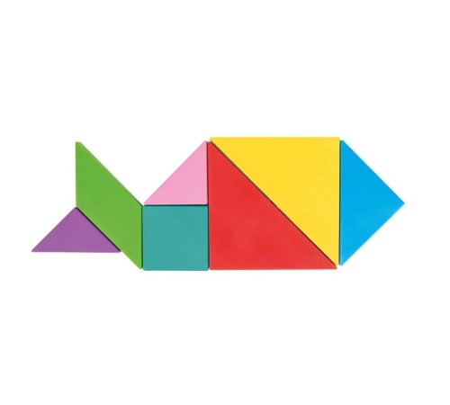 03 569 Ahşap Manyetik Tangram -Pilsan Oyuncak 03 569 Ahşap Manyetik Tangram -Pilsan Oyuncak