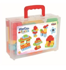 03 577 Master Bloklar 28 Parça Çantalı -Pilsan Oyuncak