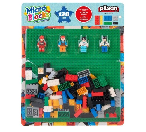 03 625 Pilsan Micro Bloklar 120 Parça 03 625 Pilsan Micro Bloklar 120 Parça