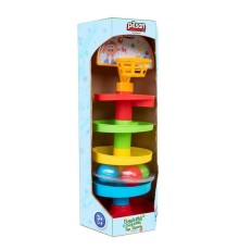 03 653 Basketli Çıngıraklı Top Oyunu -Pilsan Oyuncak