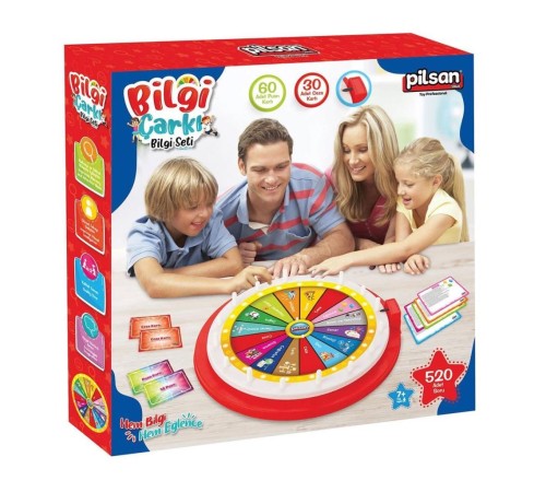 03 701 Bilgi Çarkı Bilgi Seti -Pilsan Oyuncak
