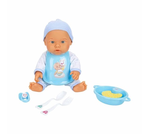 030021 Sunman, Bebelou Yemek Zamanı Sesli Bebek Seti 35 cm / +3 yaş 030021 Sunman, Bebelou Yemek Zamanı Sesli Bebek Seti 35 cm / +3 yaş