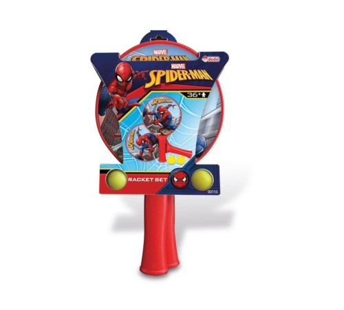 03113 Spiderman Raket Set -Dede 03113 Spiderman Raket Set -Dede