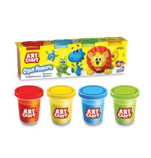 03281 Art Craft 4lü OYUN HAMURU / 488 gr