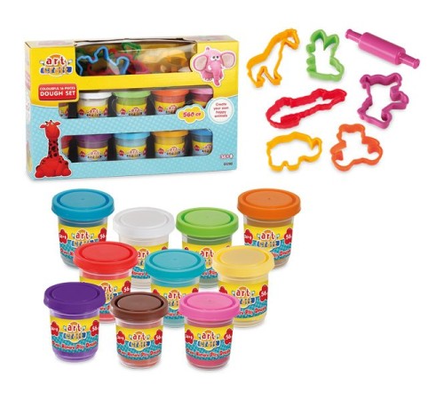03290 Art Craft 16 parça HAMUR SETİ-RENGARENK / 560 gr 03290 Art Craft 16 parça HAMUR SETİ-RENGARENK / 560 gr