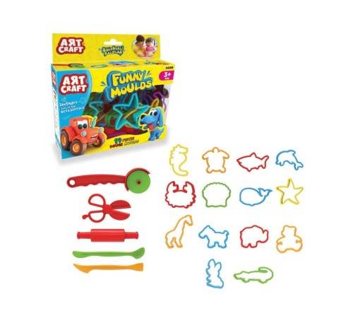 03299 Art Craft 19 parça EĞLENCELİ KALIPLAR