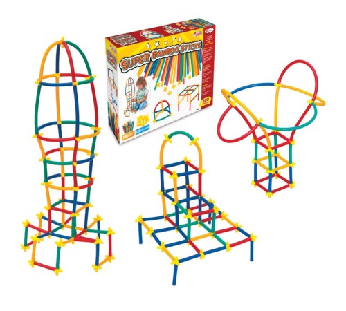 03462 Dede, Süper Bambu Çubuklar - 300 Parça / +3 yaş 03462 Dede, Süper Bambu Çubuklar - 300 Parça / +3 yaş