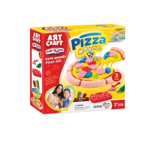 03572 PİZZA SETİ OYUN HAMURU150 GR. 03572 PİZZA SETİ OYUN HAMURU150 GR.
