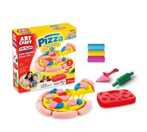03572 PİZZA SETİ OYUN HAMURU150 GR. 03572 PİZZA SETİ OYUN HAMURU150 GR.