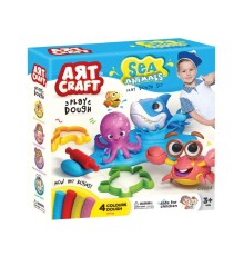 03684 Art Craft Deniz Hayvanları Hamur Set 200 gr