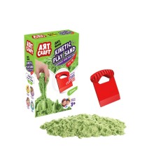 03687 AKSESUARLI YEŞİL KİNETİK OYUN KUMU 500 GR