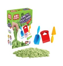 03692 AKSESUARLI YEŞİL KİNETİK OYUN KUMU 1000 GR