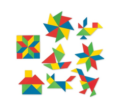 03698 Tangram 28 Parça -Dede 03698 Tangram 28 Parça -Dede